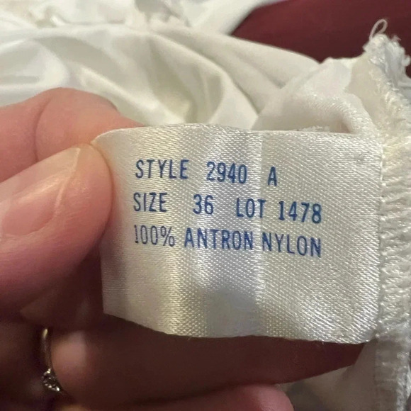 Vintage Wonder Maid Slip size 36 - Picture 5 of 7